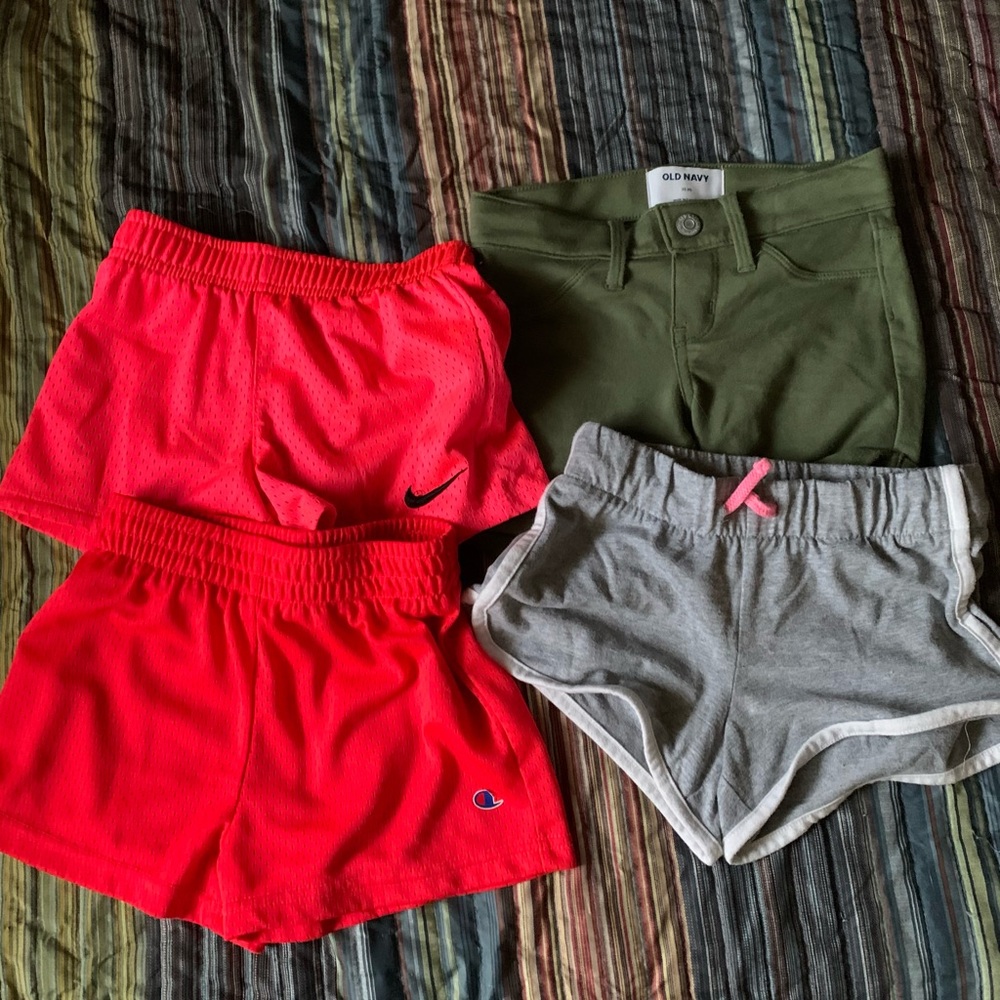 4 shorts sz 5